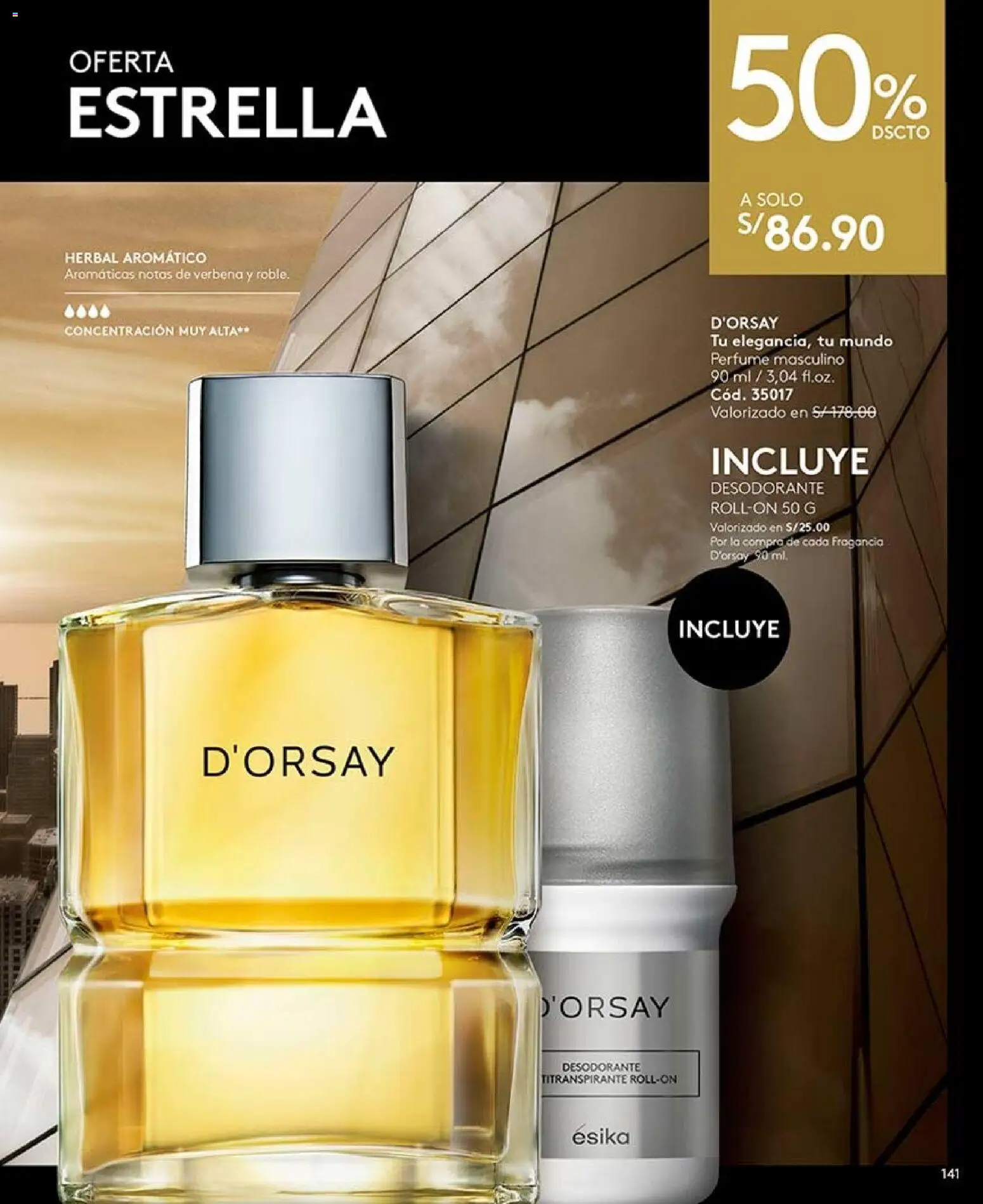 Catálogo Ésika válido desde 11/07/2026 | Página: 153 | Productos: Desodorante, Perfume, Fragancia