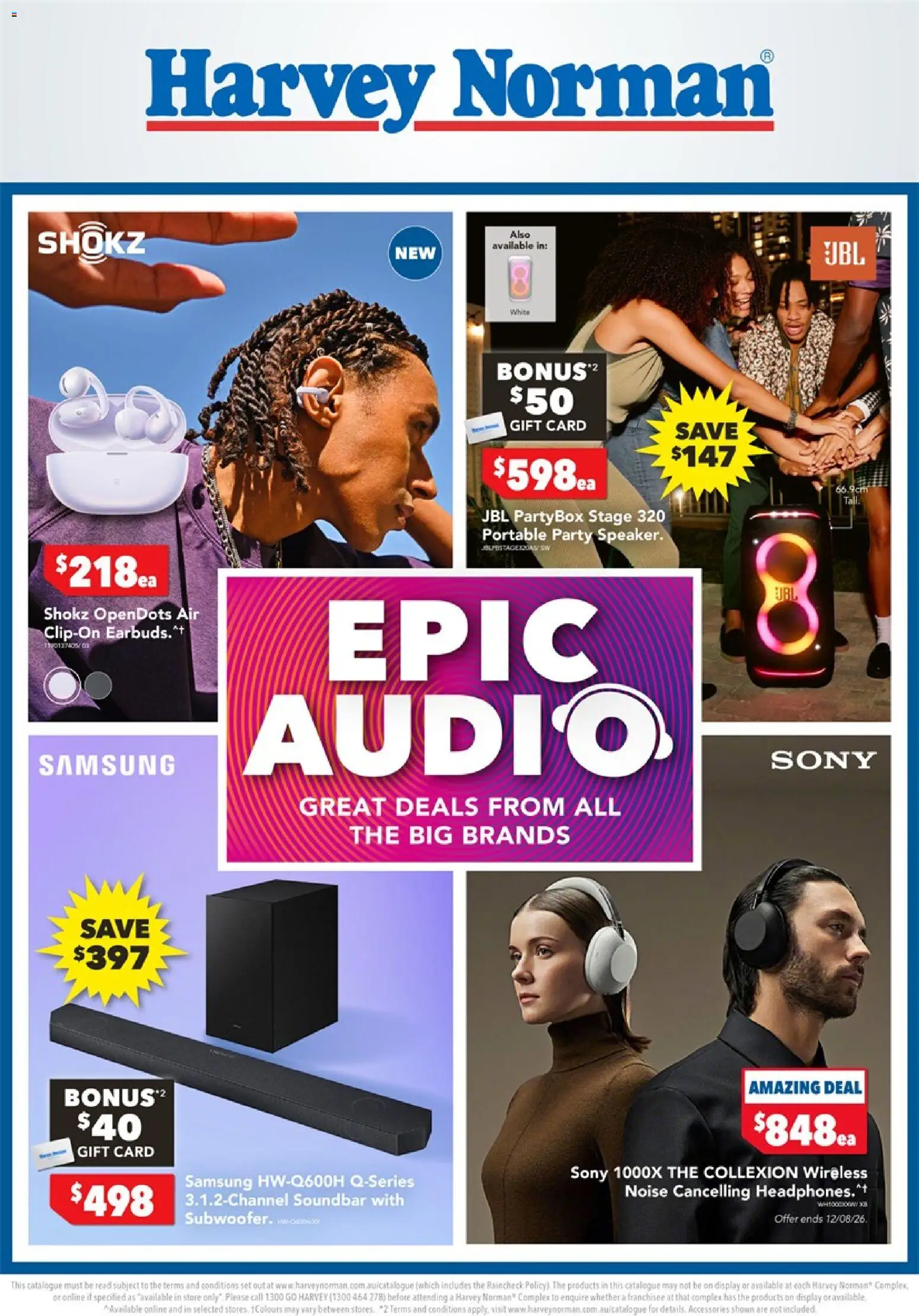 Harvey Norman catalogue - valid from 06/08/2026 | Page: 1