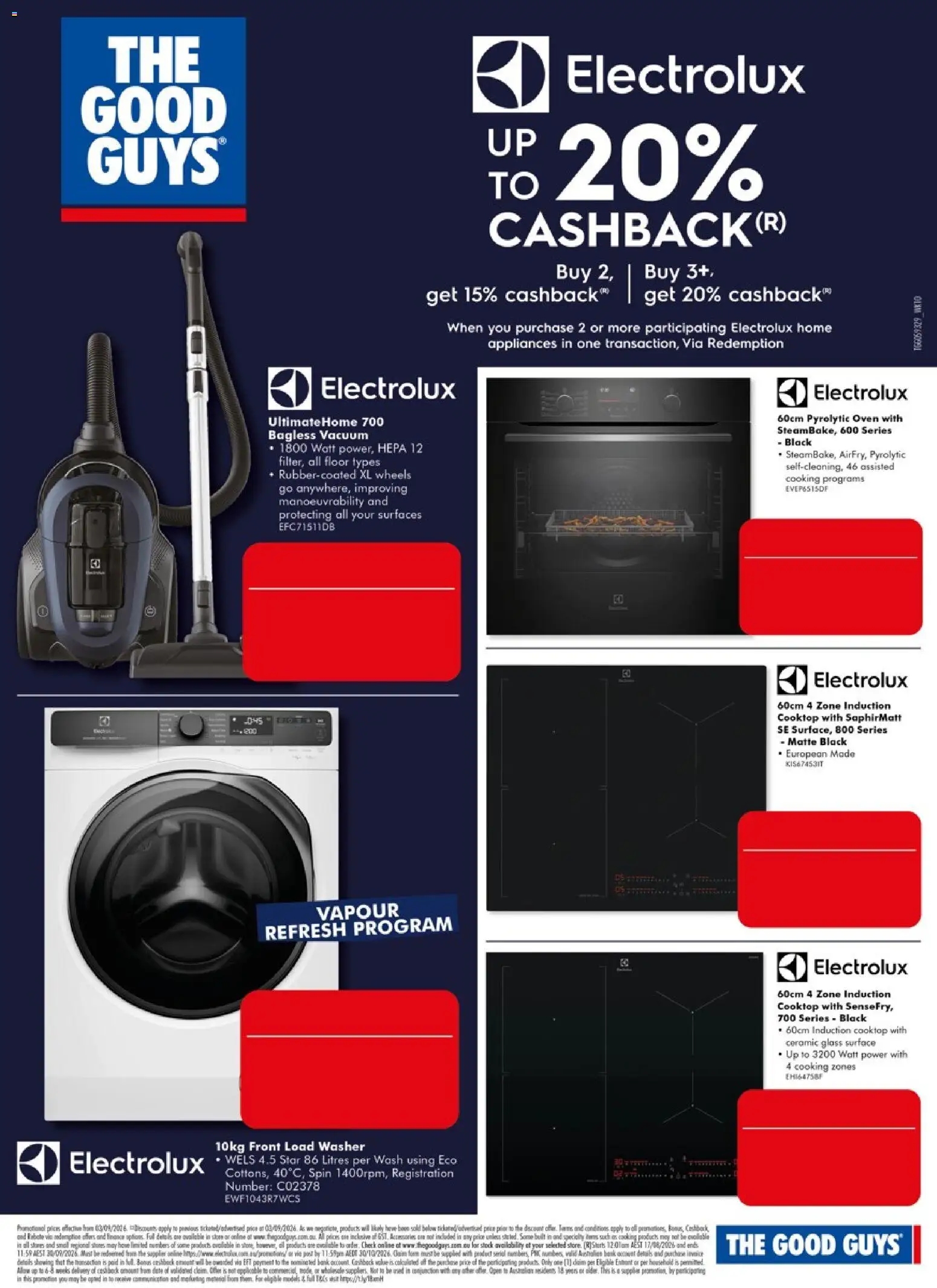 The Good Guys catalogue - valid from 03/09/2026 | Page: 3 | Products: Household, Accessories, Date, Oven