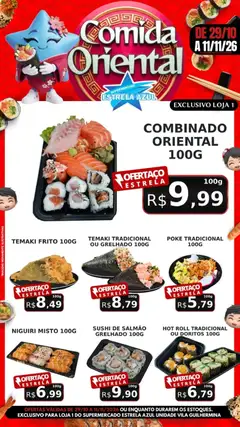 Estrela Azul ofertas Comida Oriental - Pré-Visualização do folheto da loja Estrela Azul, válido de 29/10/2026