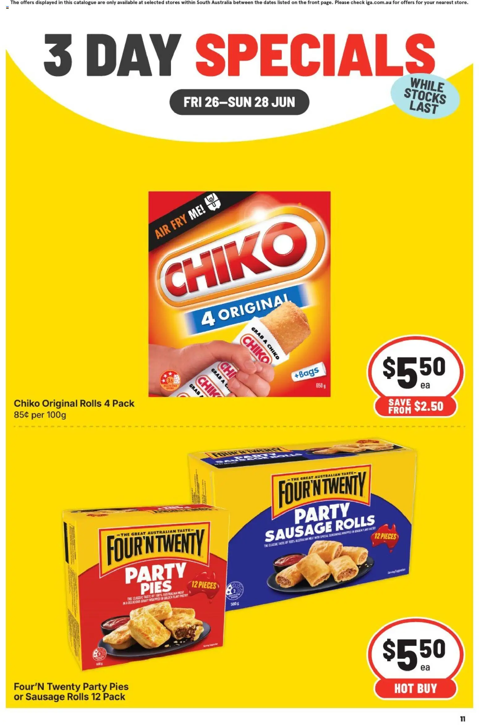 IGA catalogue - valid from 26/06/2026 | Page: 3