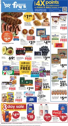 Preview of Fry's Food weekly ads valid from 10/14/2026