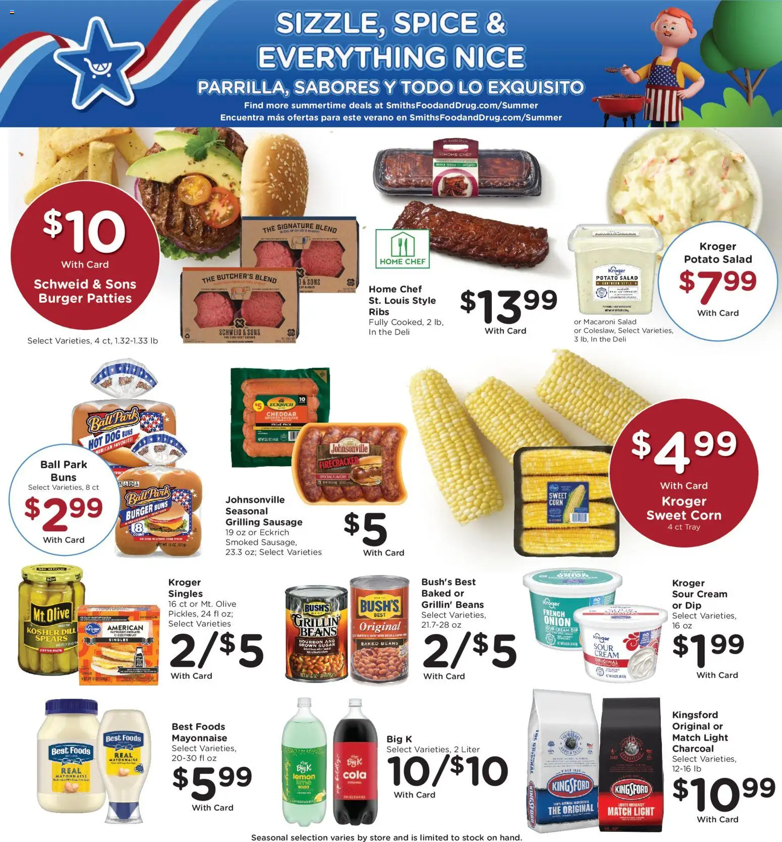 Smith's Weekly Ad - WY - valid from 27.05.2026 | Page: 3 | Products: Cream, Lemon, Dill, Onion