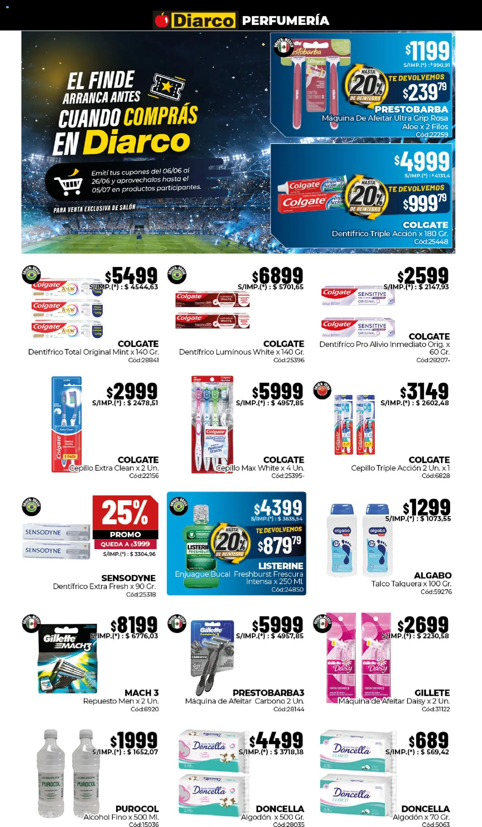 Diarco - Ahorros Mundiales │ válido desde el 22/06/2026 | Página: 13