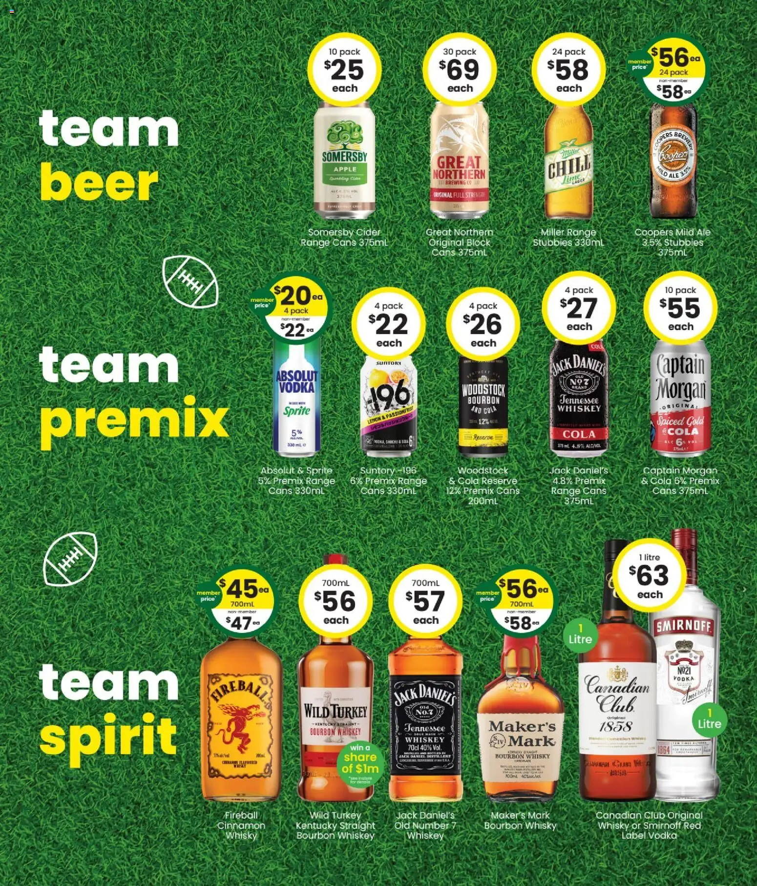 The Bottle-O catalogue - valid from 14/09/2026 | Page: 2 | Products: Beer, Bourbon, Passionfruit, Whiskey