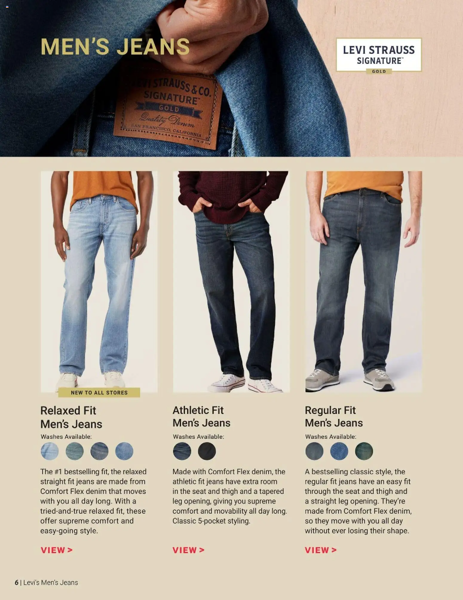 Dunham's Sports Levi's Men's Jeans Guide - valid from 07/30/2026 | Page: 6 | Products: Jeans