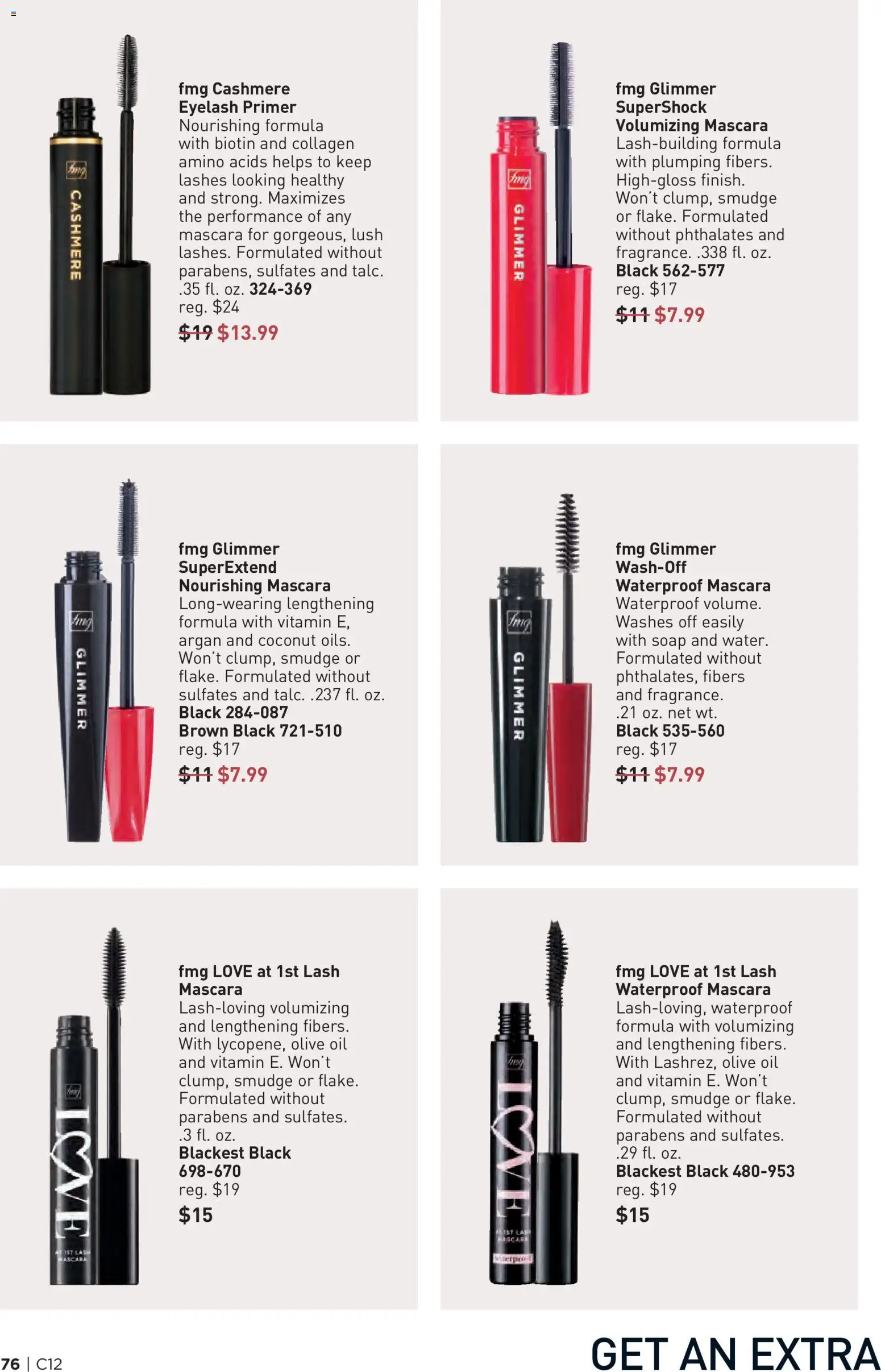 Avon Brochure - valid from 03.06.2026 | Page: 76 | Products: Vitamin, Biotin, Mascara, Oil