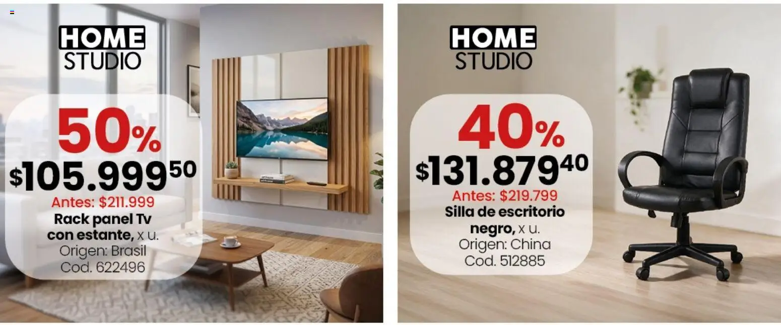 Coto - Ofertas Bazar, deco, aire libre y mascotas │ válido desde el 24/08/2026 | Página: 4 | Productos: Escritorio, Estante, Silla