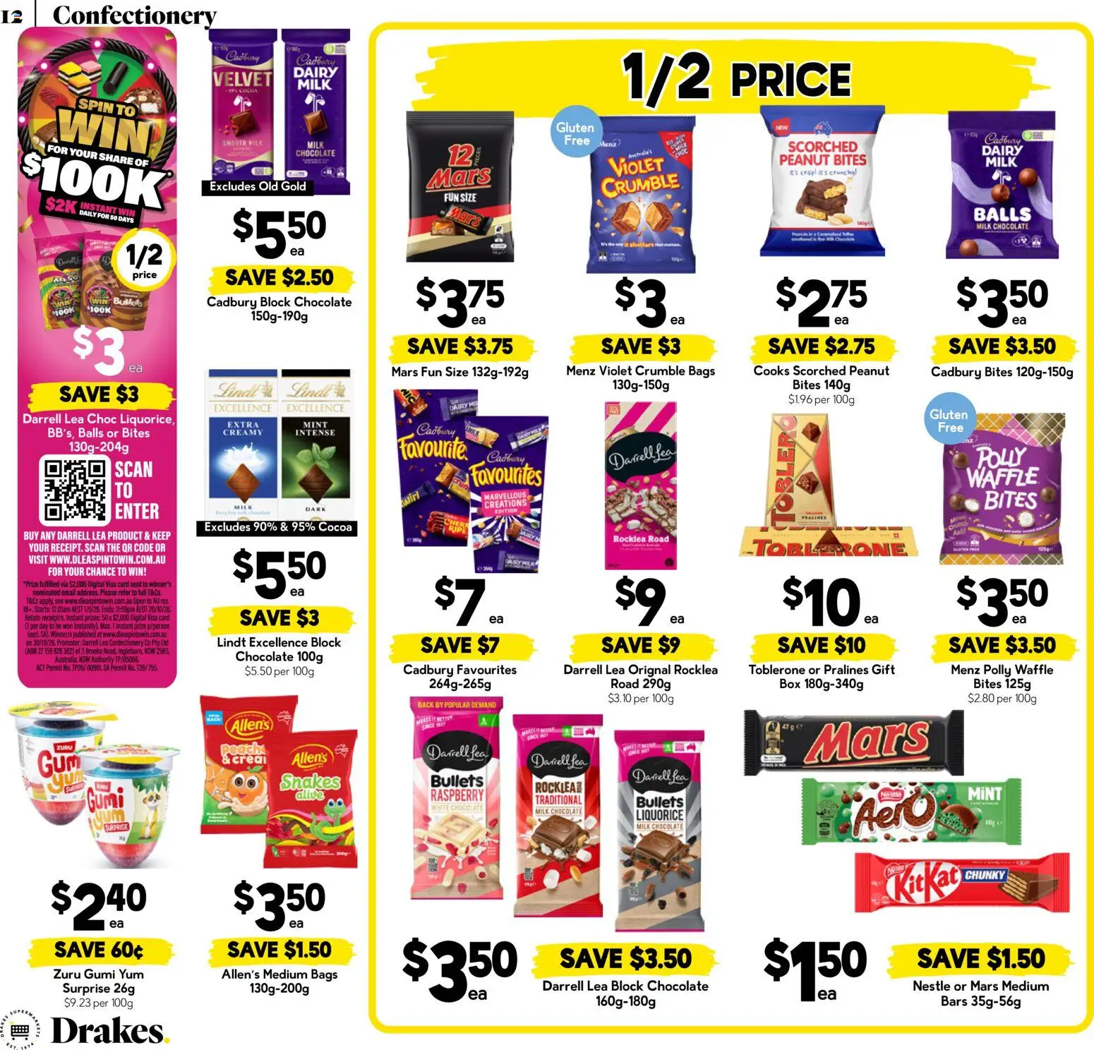 Drakes catalogue - valid from 23/09/2026 | Page: 12 | Products: Box, Confectionery, Chocolate, White chocolate
