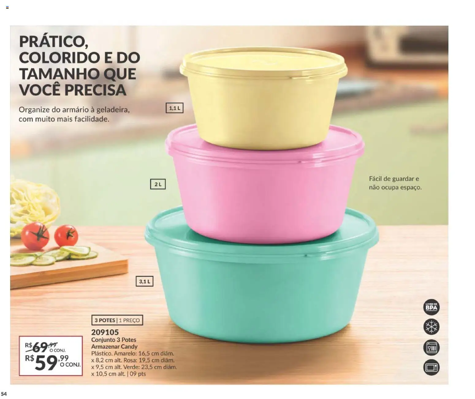 Avon Folheto - válido de 21/09/2026 | Página: 54 | Produtos: Armário, Potes