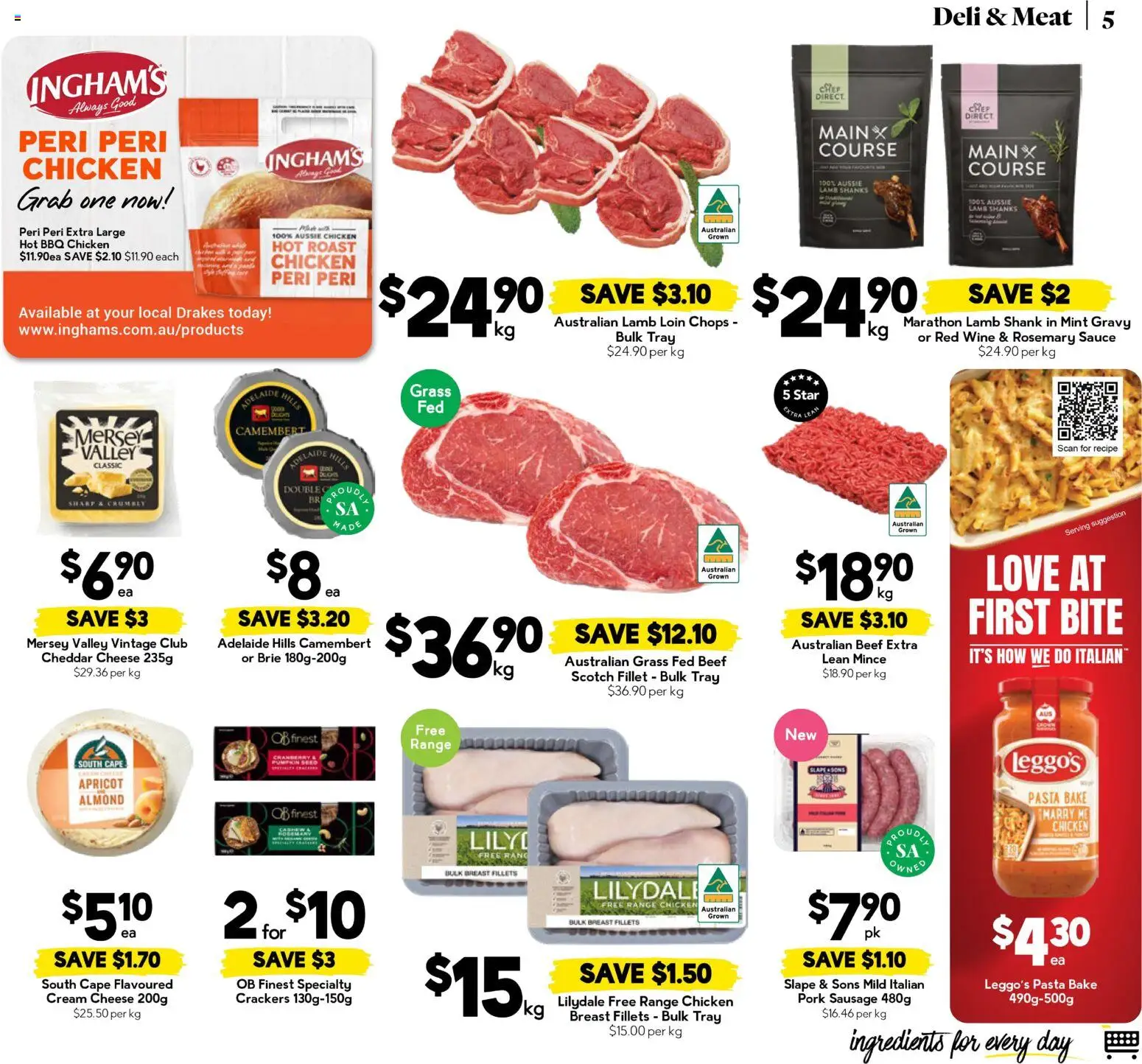 Drakes catalogue - valid from 10.06.2026 | Page: 12 | Products: Cheese, Chicken, Lamb, Sauce