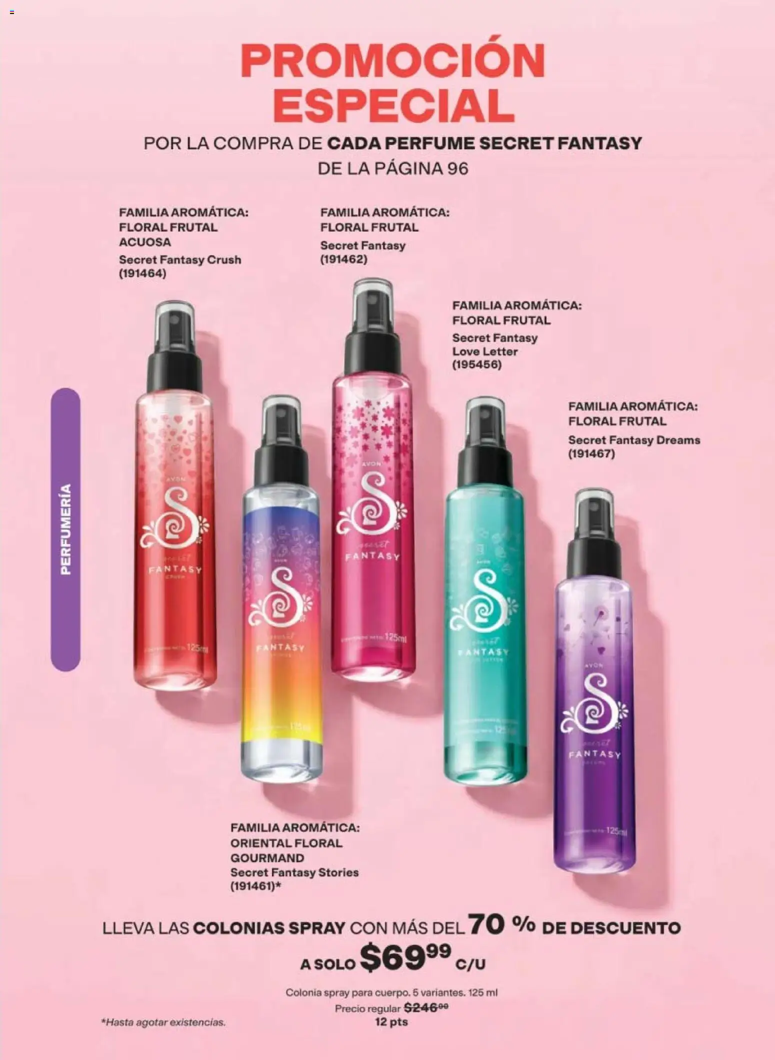 Nuevas ofertas de AVON válidas en toda la República Mexicana desde el 10/07/2026. ¡Encuentra las mejores ofertas en AVON campaña 11 2026! | Página: 95 | Productos: Body, Perfume