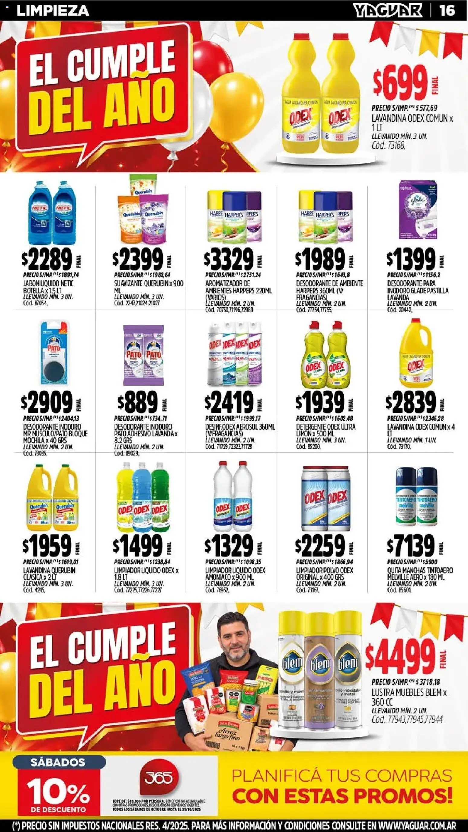 Yaguar - Oferta Semanal Santa Fé │ válido desde el 26/10/2026 | Página: 19