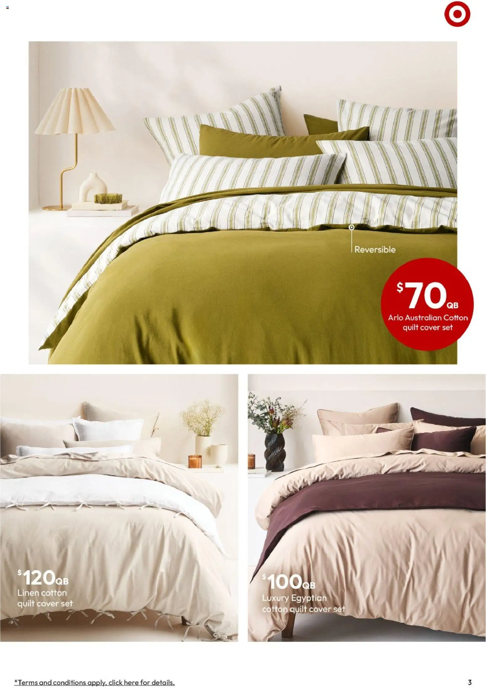Target catalogue - valid from 30/07/2026 | Page: 3 | Products: Linen