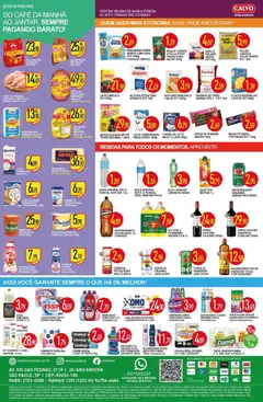 Calvo Atacadista - Ofertas da semana - Pré-Visualização do folheto da loja Calvo Atacadista, válido de 04.05.2026 | Página: 2 | Produtos: Leite, Manteiga, Pão, Creme