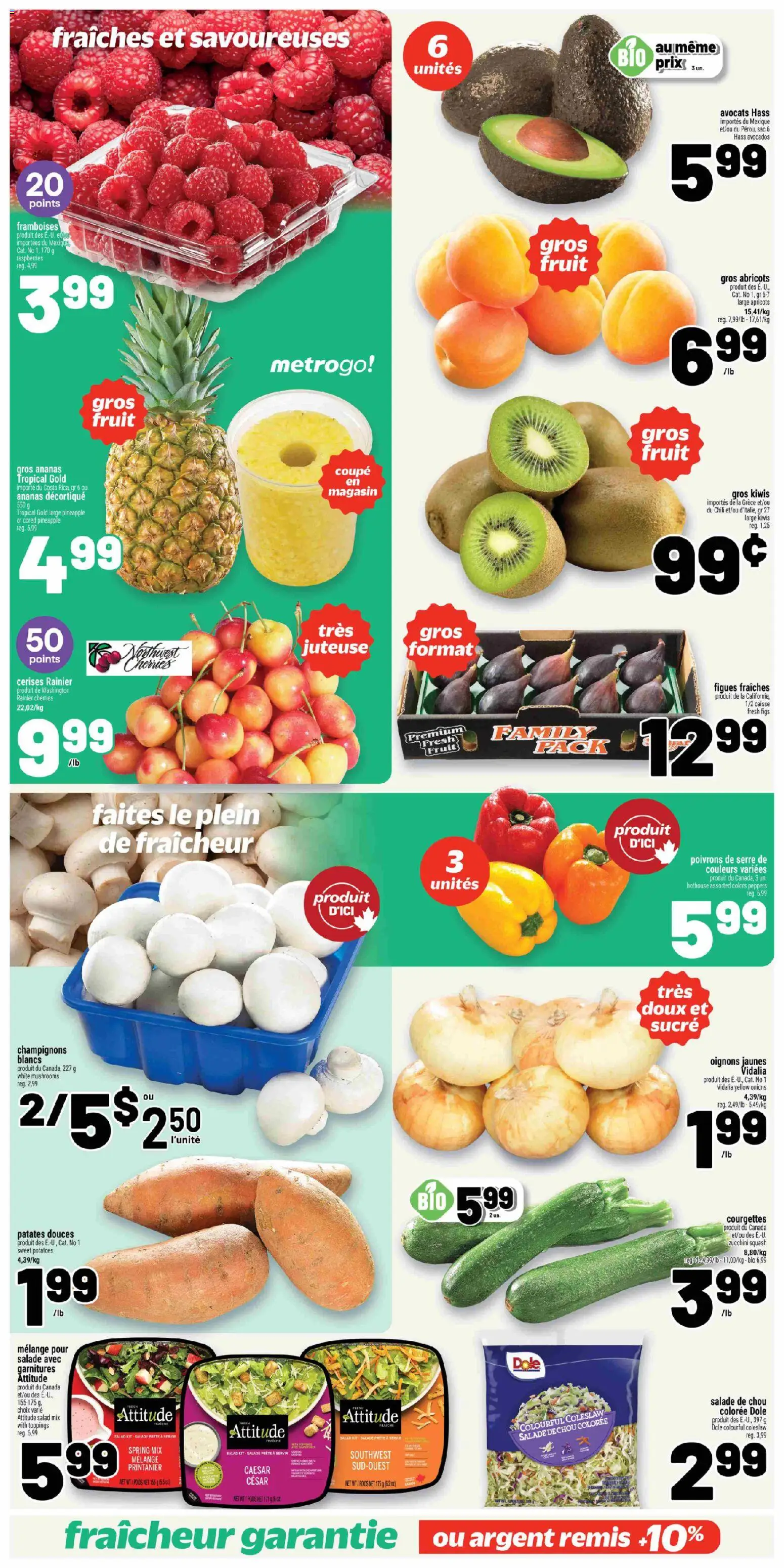 Metro flyer valid from Jun 25, 2026 | Page: 5 | Products: Pineapple, Salad, Potatoes