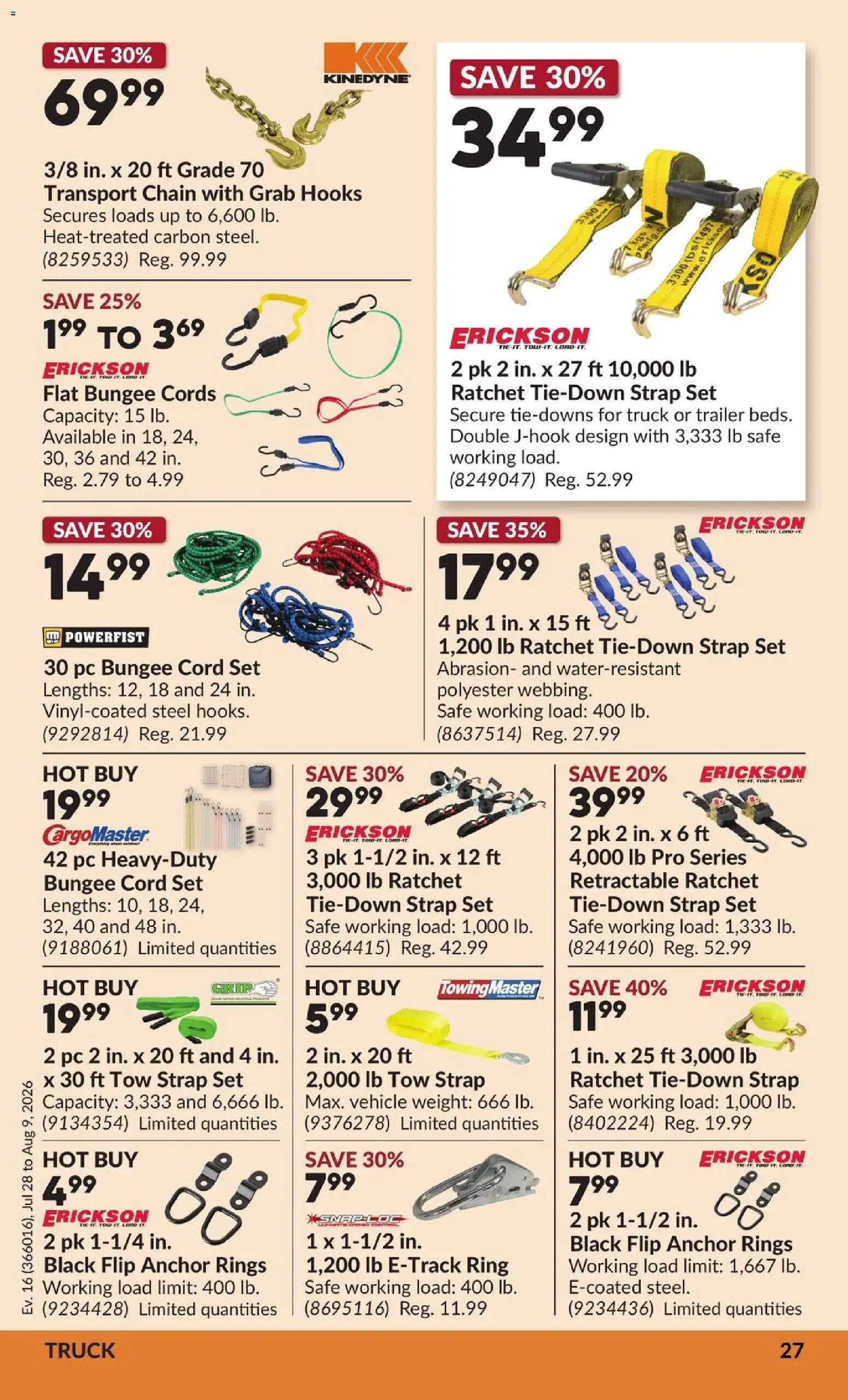 Princess Auto flyer valid from Jul 28, 2026 | Page: 32 | Products: Trailer, PC