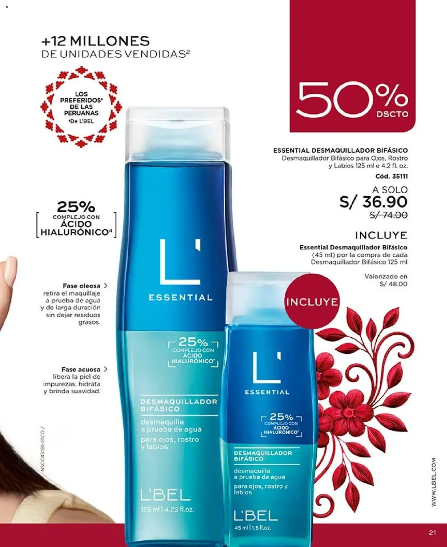 Catálogo L'Bel válido desde 20/06/2026 | Página: 21 | Productos: Maquillaje