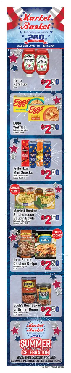 Preview of Market Basket weekly ads valid from 06/17/2026