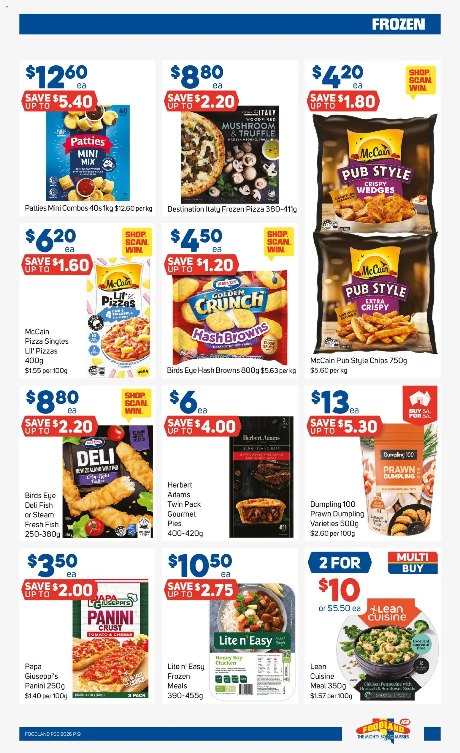 Foodland catalogue - valid from 22/07/2026 | Page: 19 | Products: Light, Honey, Pineapple, Seeds