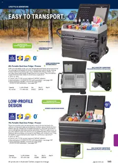 Preview of Jaycar Engineering & Scientific Catalogue 2025/2026  - valid from 09.07.2025 | Page: 545 | Products: Battery, Portable, Fridge, Freezer