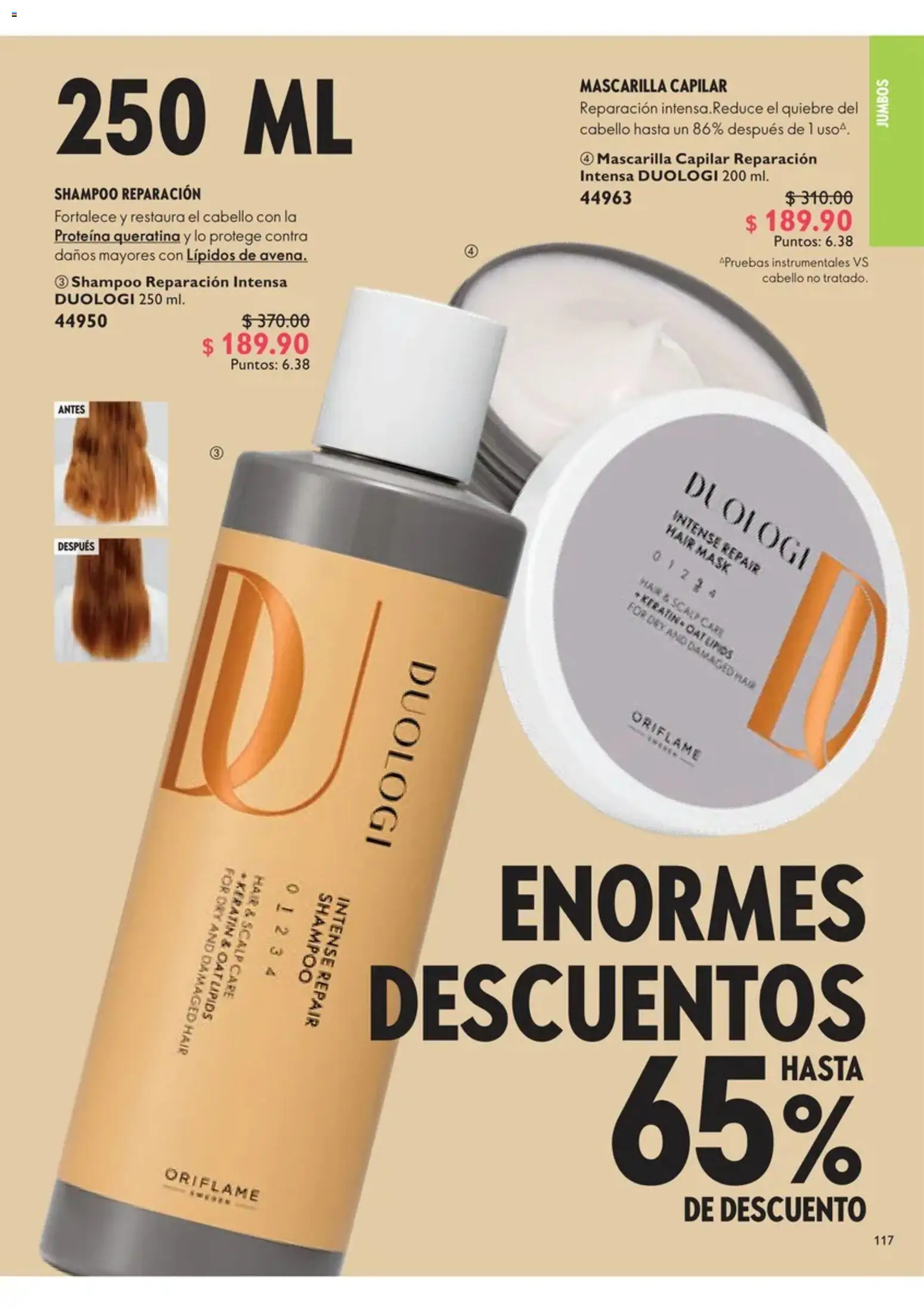 Nuevas ofertas de Oriflame válidas en toda la República Mexicana desde el 12/09/2026. ¡Encuentra las mejores ofertas en Oriflame campaña 13 2026! | Página: 117