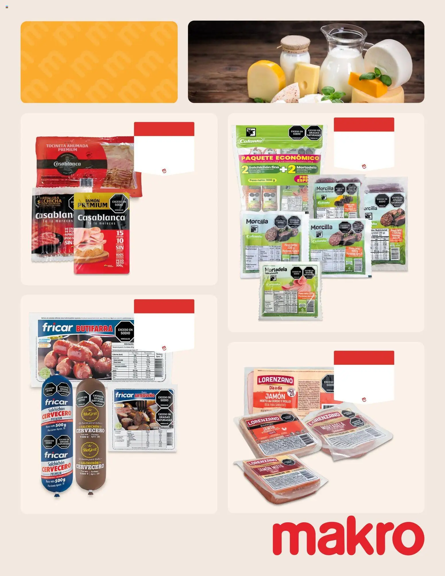 Makro revista - valida desde el 05.06.2026 | Página: 5 | Productos: Té, Peso, Morcilla, Mortadela