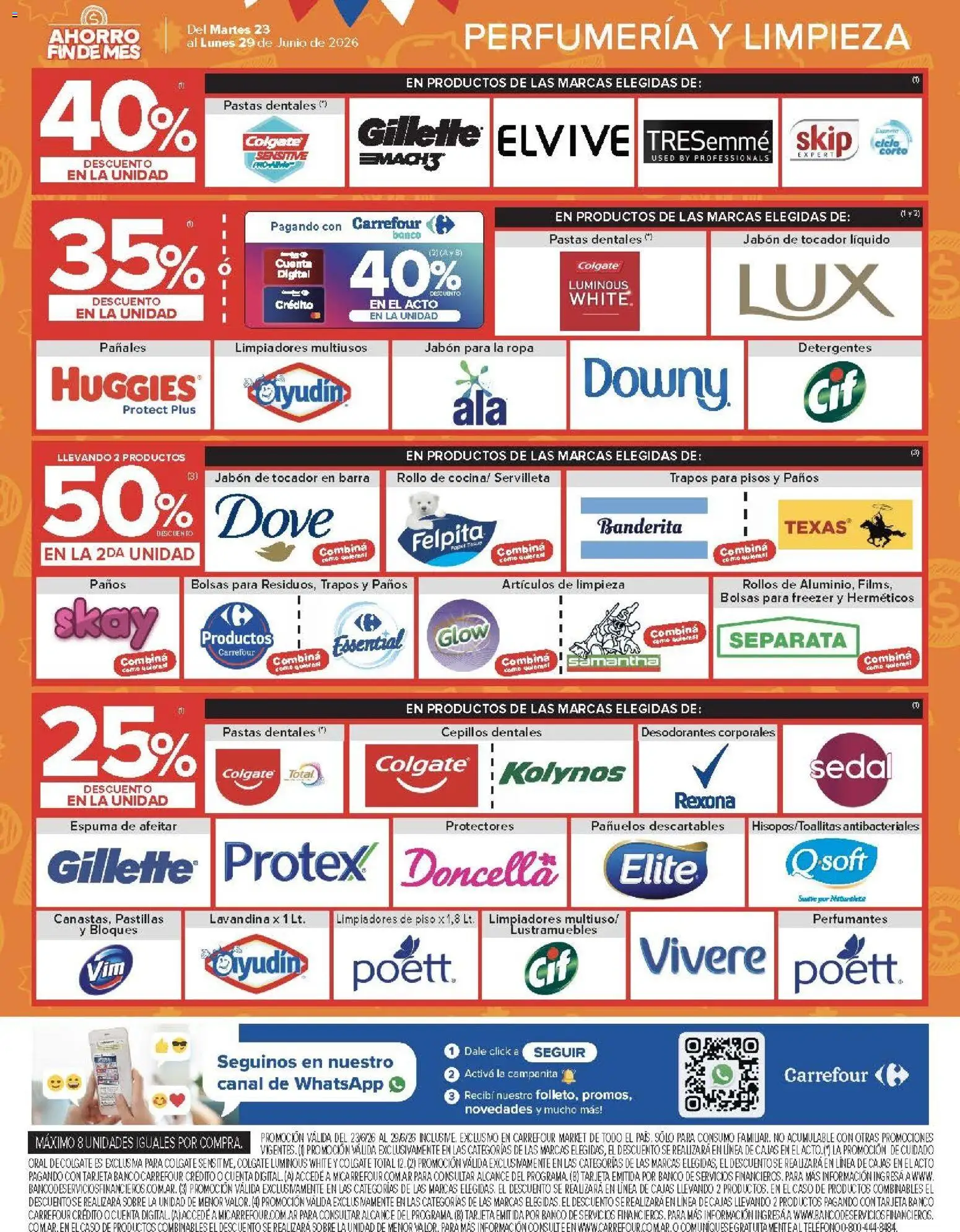 Carrefour Market catálogo │ válido desde el 23/06/2026 | Página: 17 | Productos: Sobre, Espuma de afeitar, Espuma, Pañales