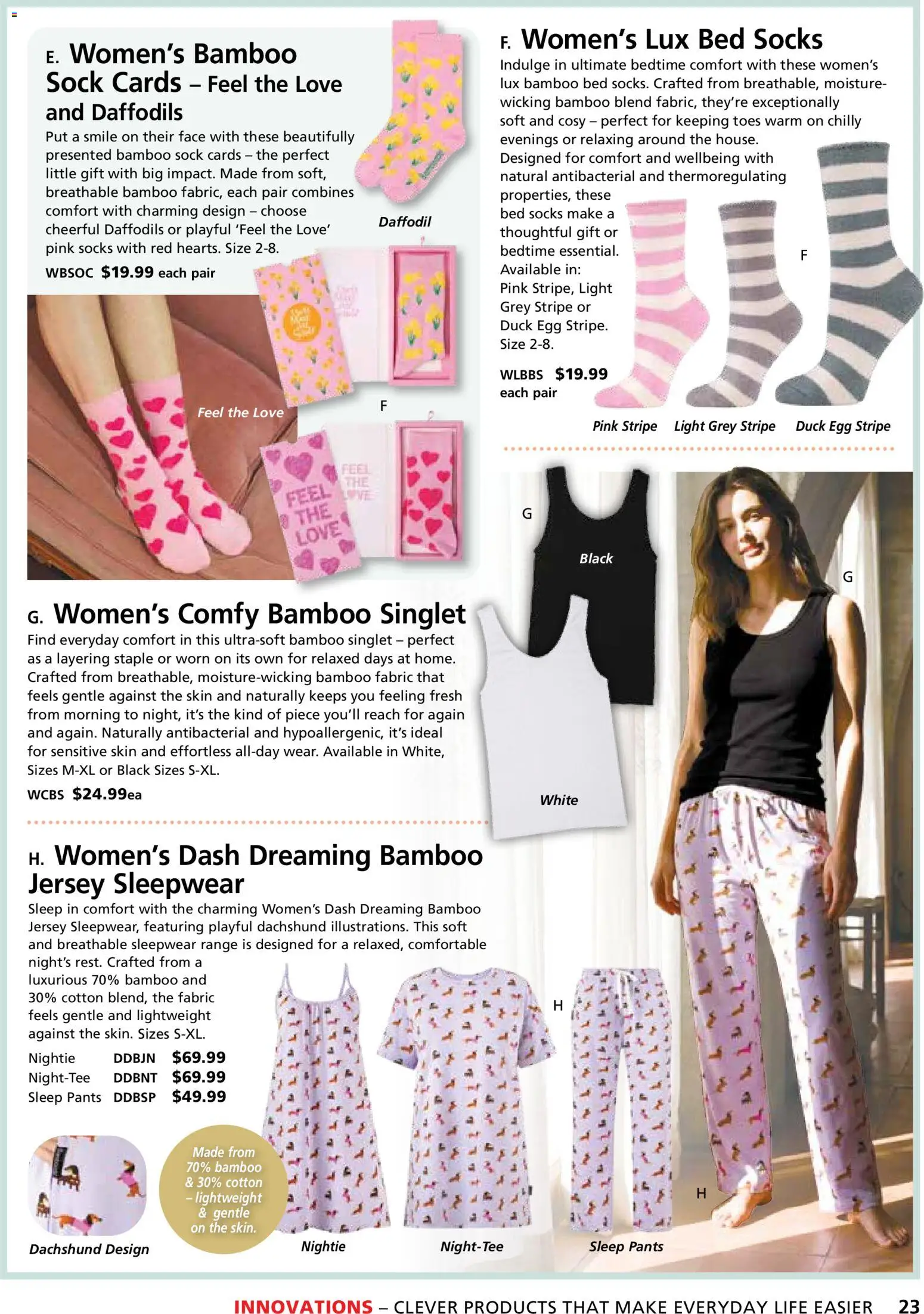 Innovations catalogue - valid from 26.03.2026 | Page: 23 | Products: Light, Jersey, Duck, Singlet