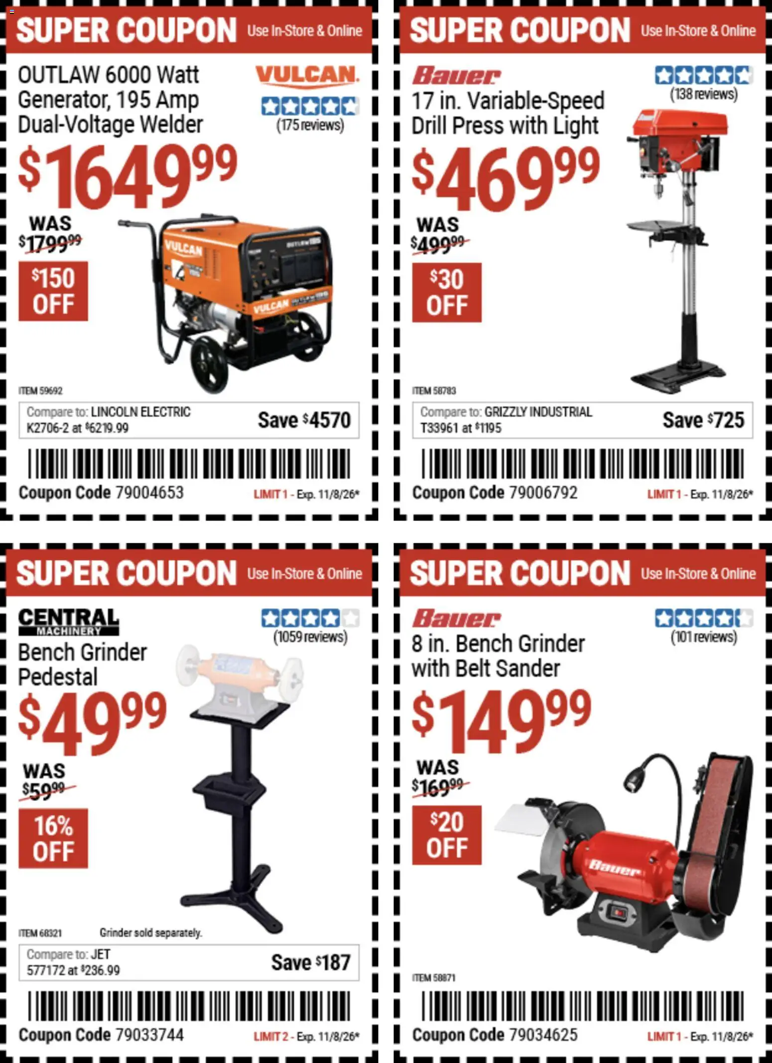 Harbor Freight Weekly Ad - valid from 10/26/2026 | Page: 15