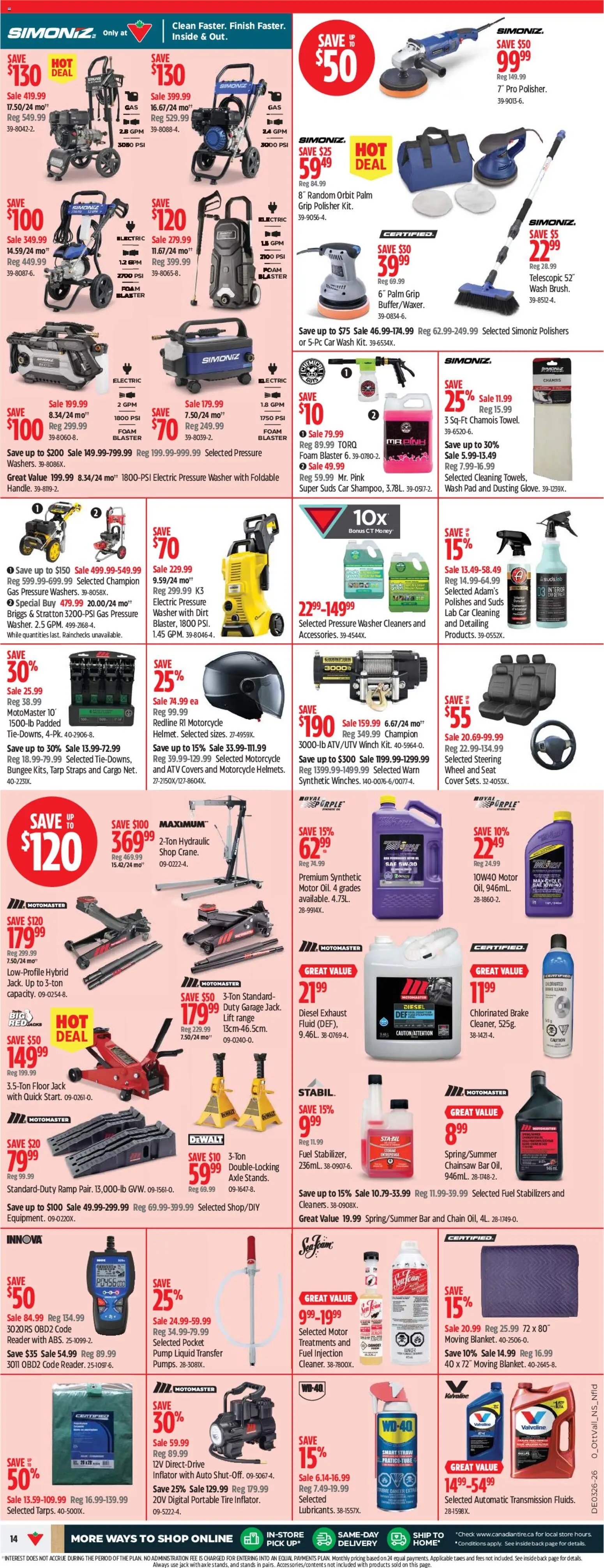 Canadian Tire flyer valid from Jun 25, 2026 | Page: 14