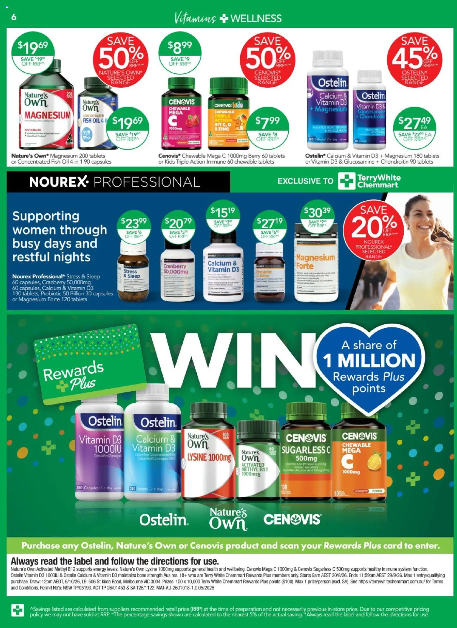 Terry White catalogue - valid from 10/09/2026 | Page: 6 | Products: Fish, Capsules, Tablets, Zinc