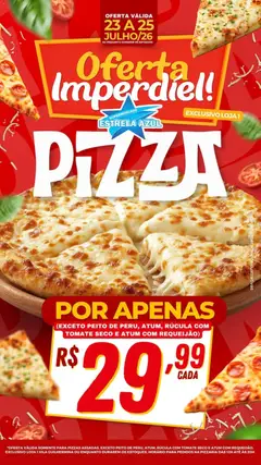 Estrela Azul ofertas Pizza - Pré-Visualização do folheto da loja Estrela Azul, válido de 23/07/2026