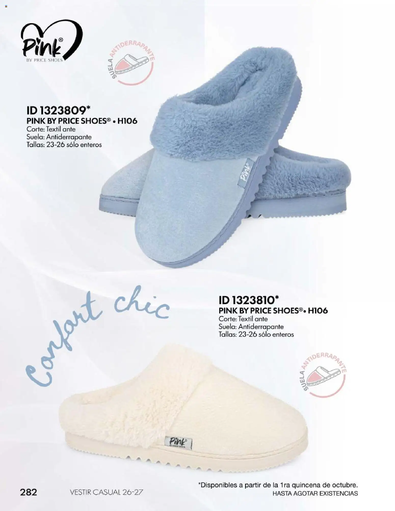 Nuevas ofertas de Price Shoes válidas en toda la República Mexicana desde el 28/08/2026. ¡Encuentra las mejores ofertas en Price Shoes catálogo Vestir Casual! | Página: 282