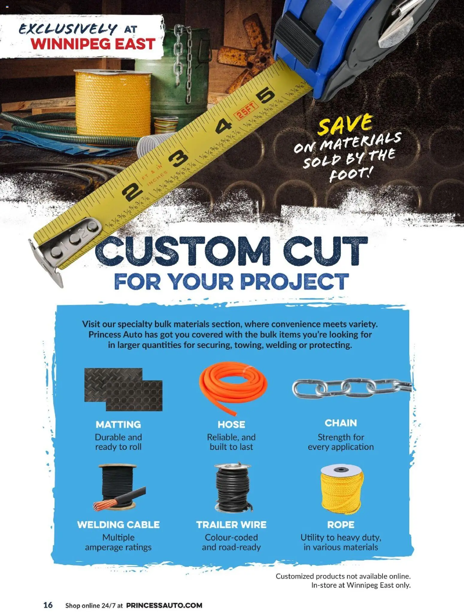 Princess Auto flyer valid from 11.05.2026 | Page: 16 | Products: Cable