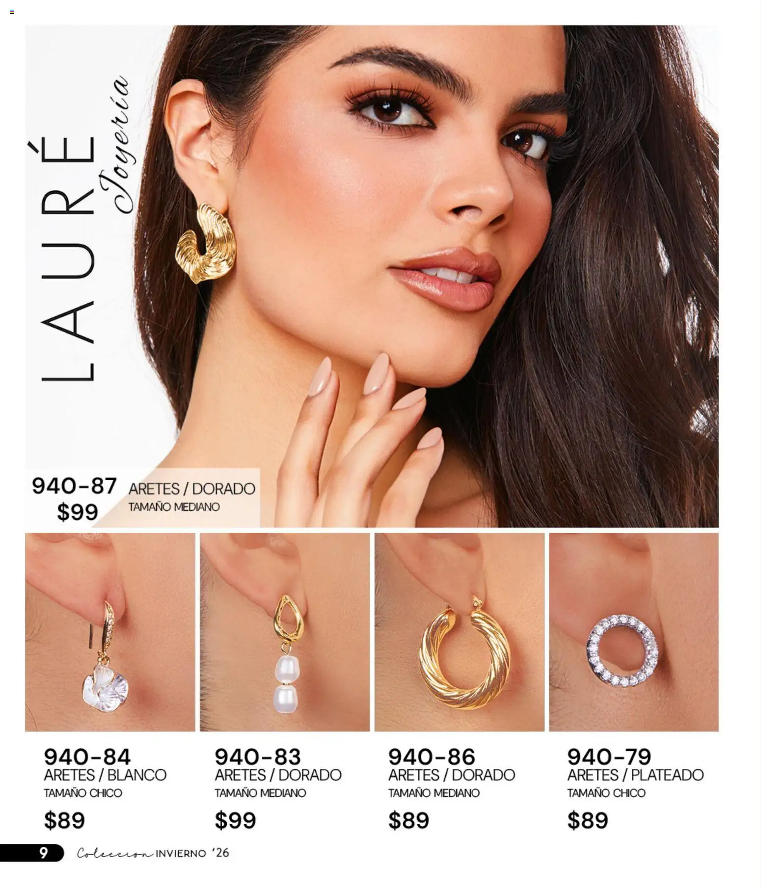 Nuevas ofertas de Cklass válidas en toda la República Mexicana desde el 11/09/2026. ¡Encuentra las mejores ofertas en Cklass catálogo Home Invierno! | Página: 101 | Productos: Aretes