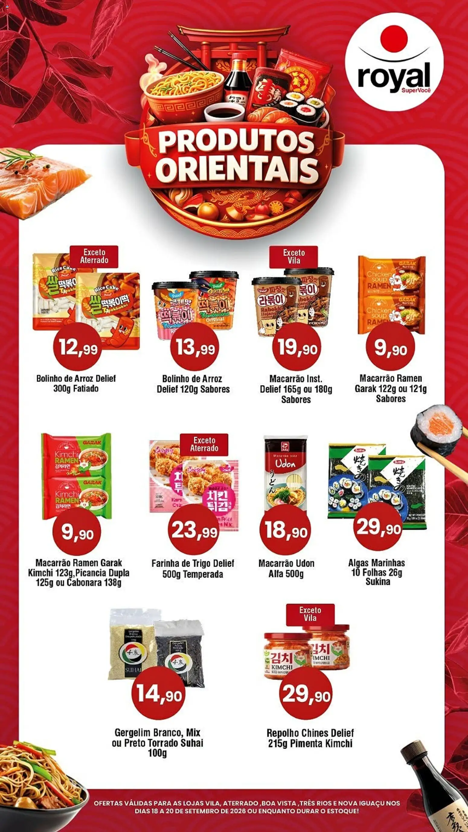 Royal Supermercados Folheto - válido de 18/09/2026 | Página: 2 | Produtos: Pimenta, Farinha, Farinha de trigo, Gergelim