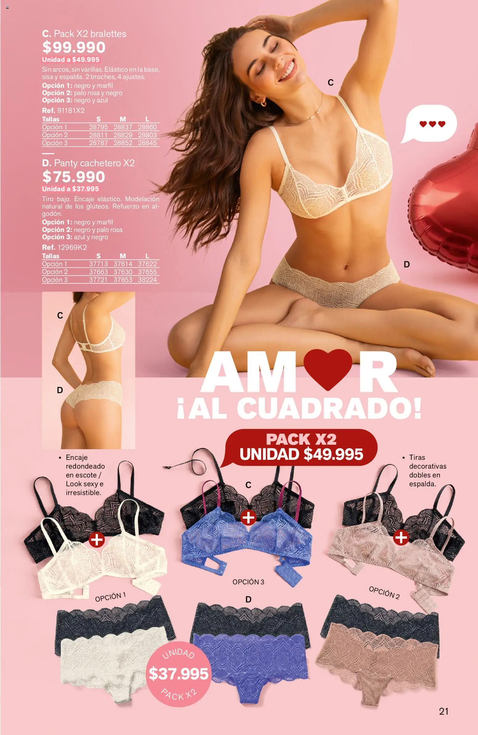 Leonisa revista - valida desde el 24/08/2026 | Página: 21 | Productos: Cachetero