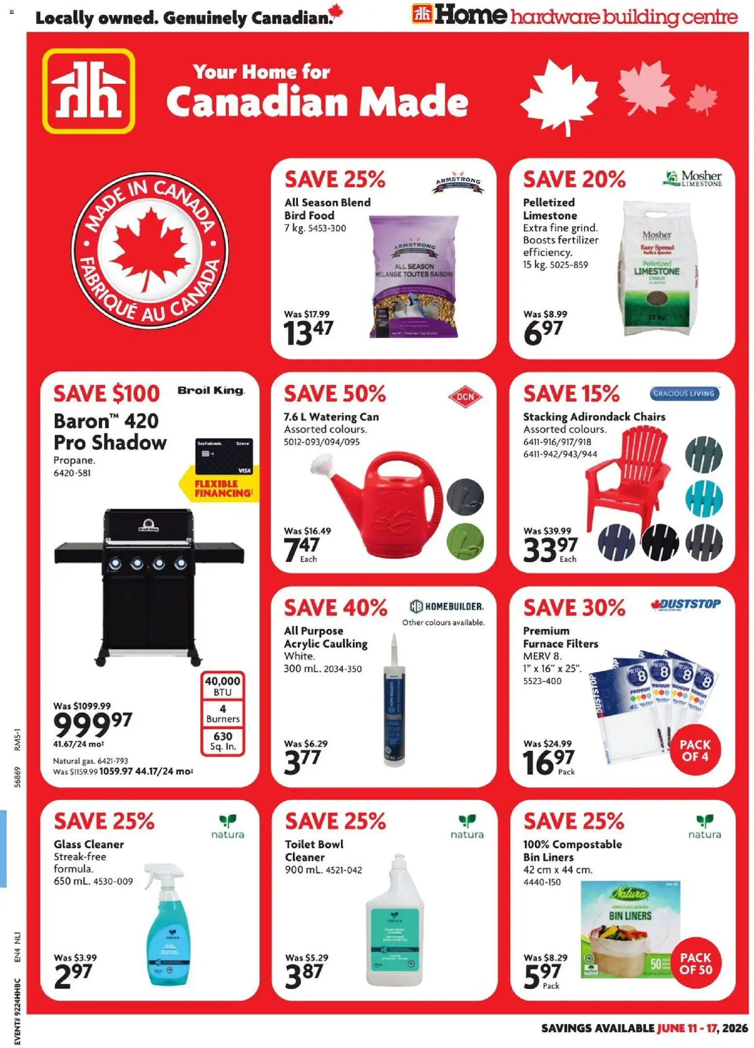 Home Hardware flyer valid from 11.06.2026 | Page: 1