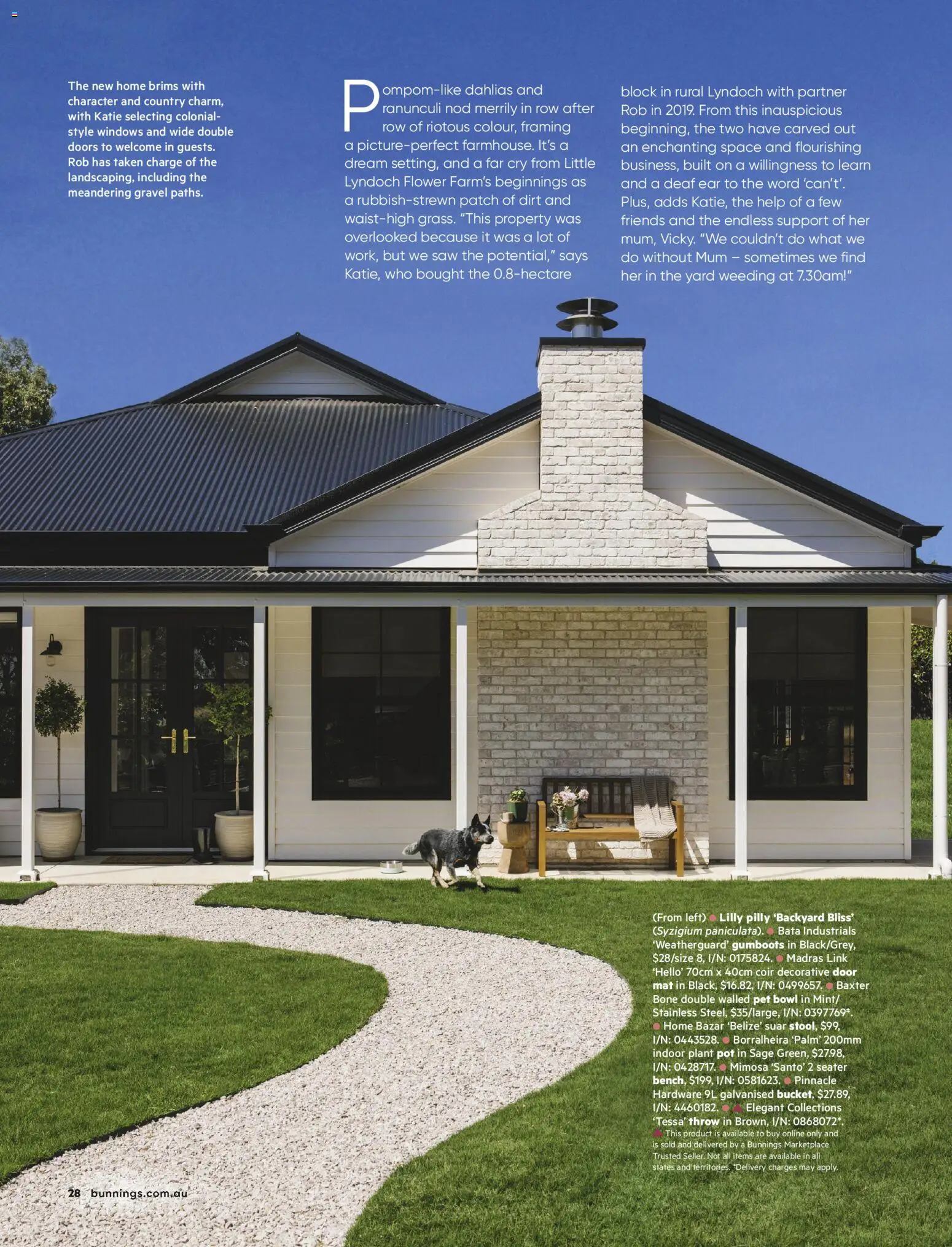 Bunnings Warehouse catalogue - valid from 01.05.2026 | Page: 28 | Products: Door, Plant pot, Plant, Gumboots