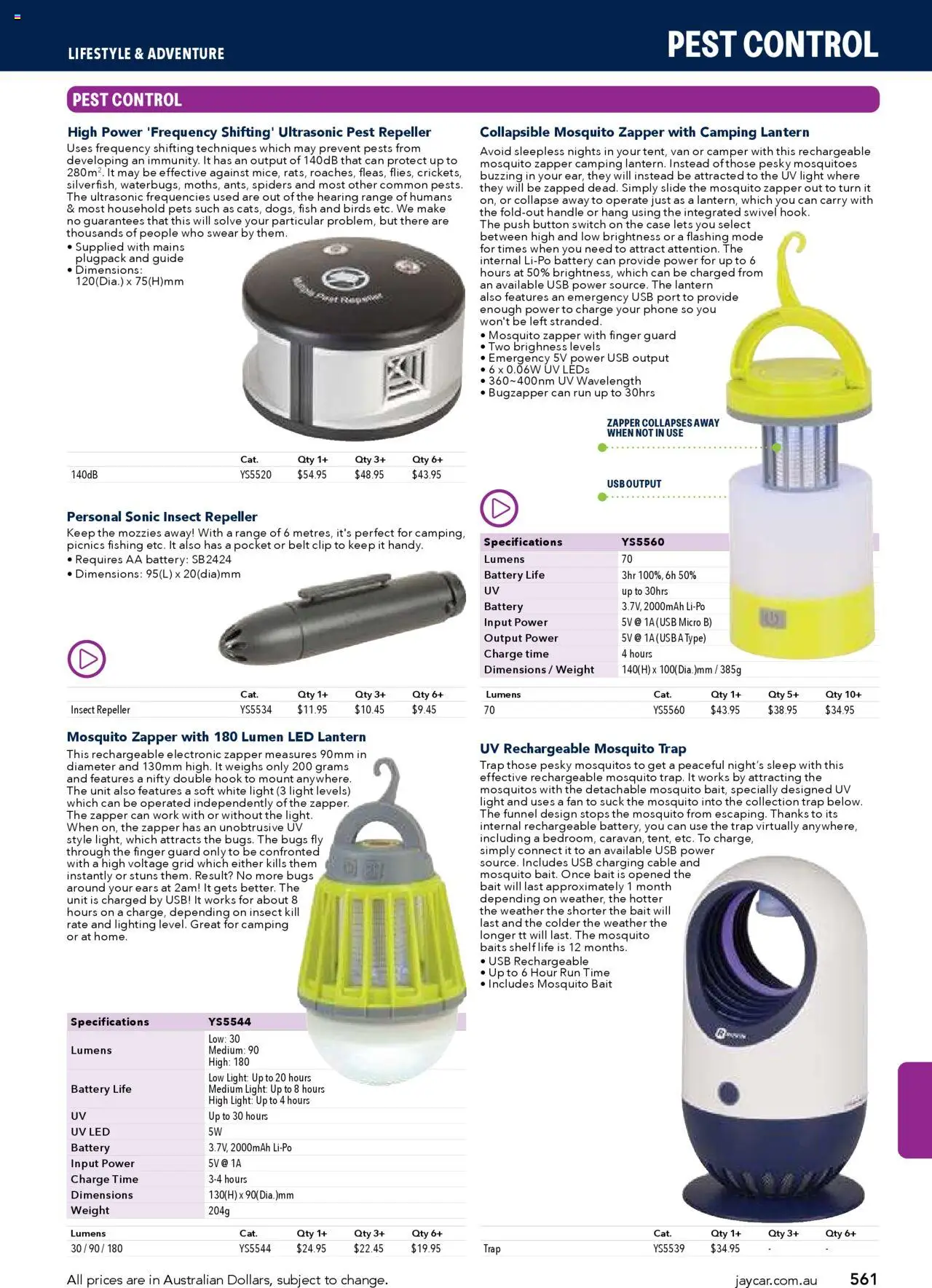 Jaycar catalogue - valid from 09/07/2025 | Page: 561 | Products: Light, Belt, Phone, Cable
