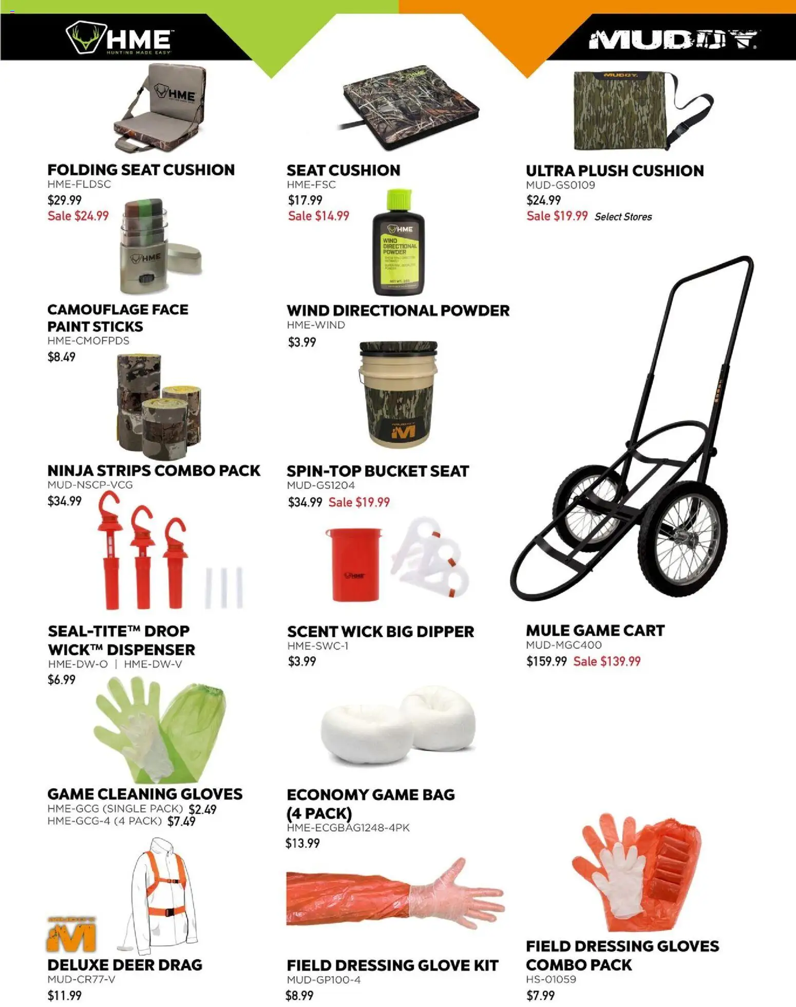 Dunham's Sports Hunting Accessories Guide - valid from 08/20/2026 | Page: 16 | Products: Powder, Cushion, Dressing, Bag