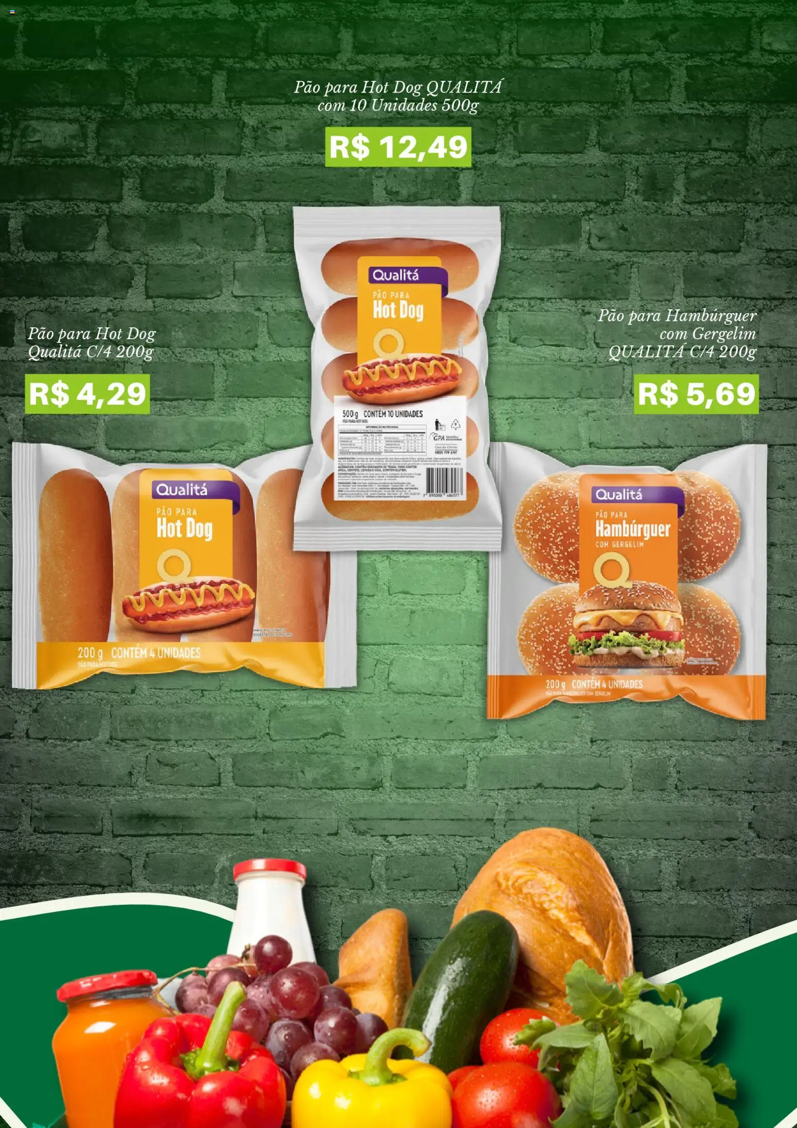 Pão de Açúcar Folheto - válido de 04.05.2026 | Página: 3 | Produtos: Pão, Hambúrguer