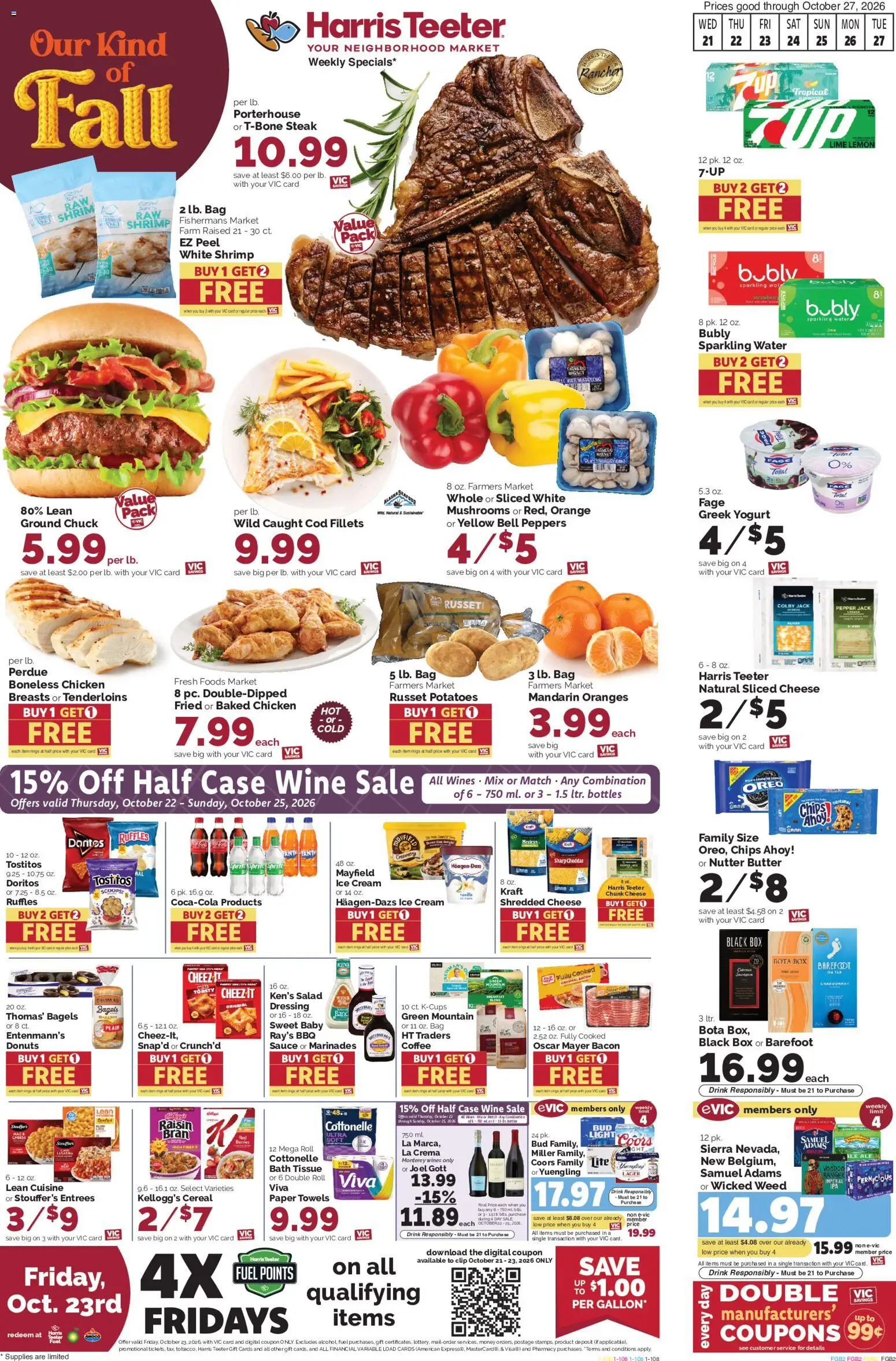 Harris Teeter Weekly Ad - NC - valid from 10/21/2026 | Page: 1