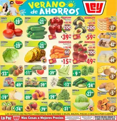 Vista previa de Casa Ley folleto Las ofertas de frutas y verdunas, nuevo folleto de la tienda, válido en México a partir del 25/07/2026