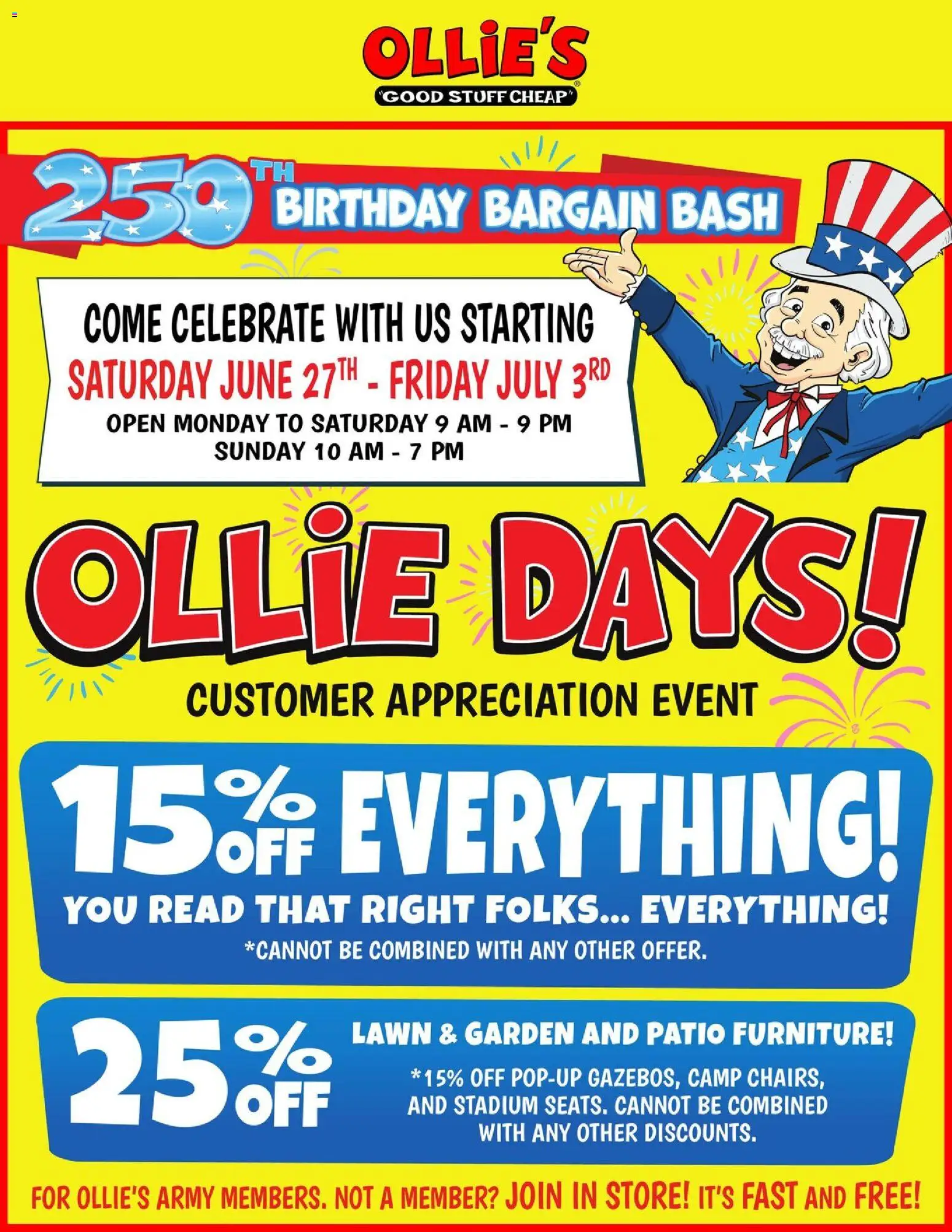 Ollie's Ad - valid from 07/01/2026 | Page: 1