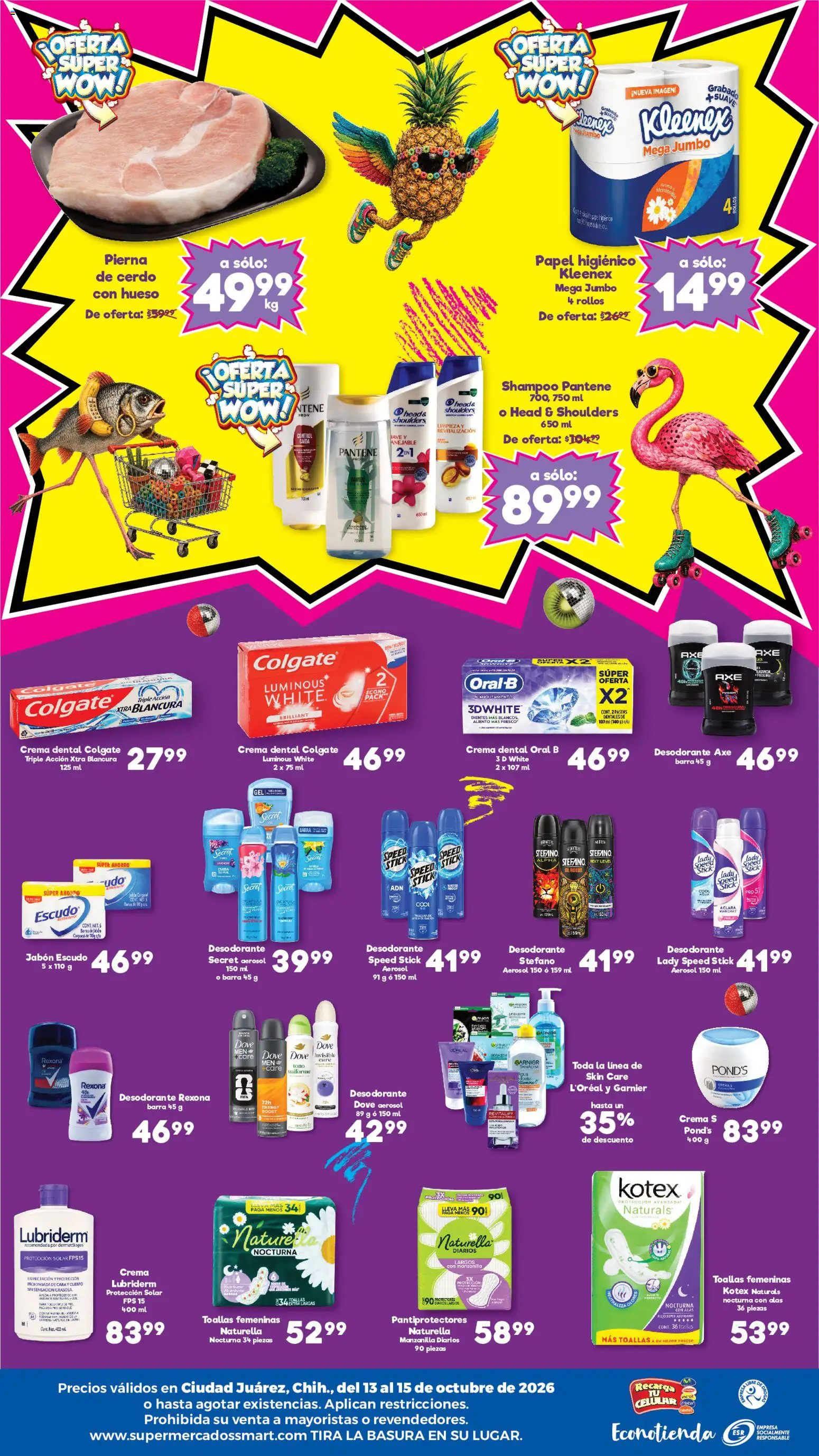 Nuevas ofertas de S-Mart válidas en toda la República Mexicana desde el 13/10/2026. ¡Encuentra las mejores ofertas en S-Mart folleto Juárez! | Página: 4