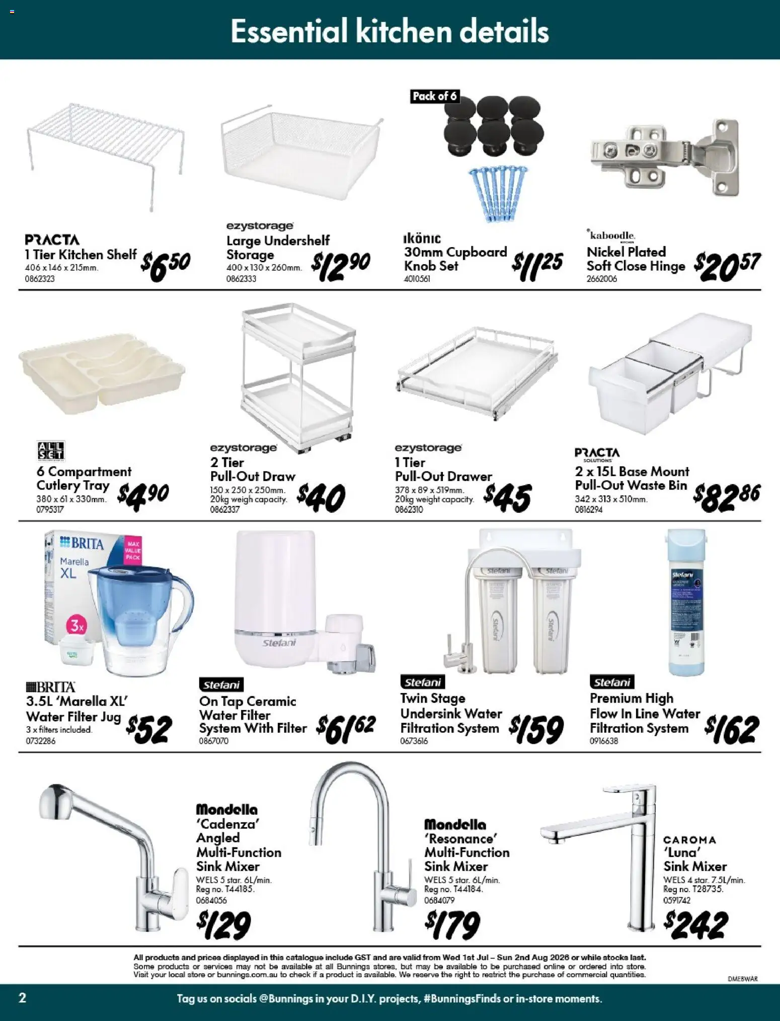 Bunnings Warehouse catalogue - valid from 01/07/2026 | Page: 2