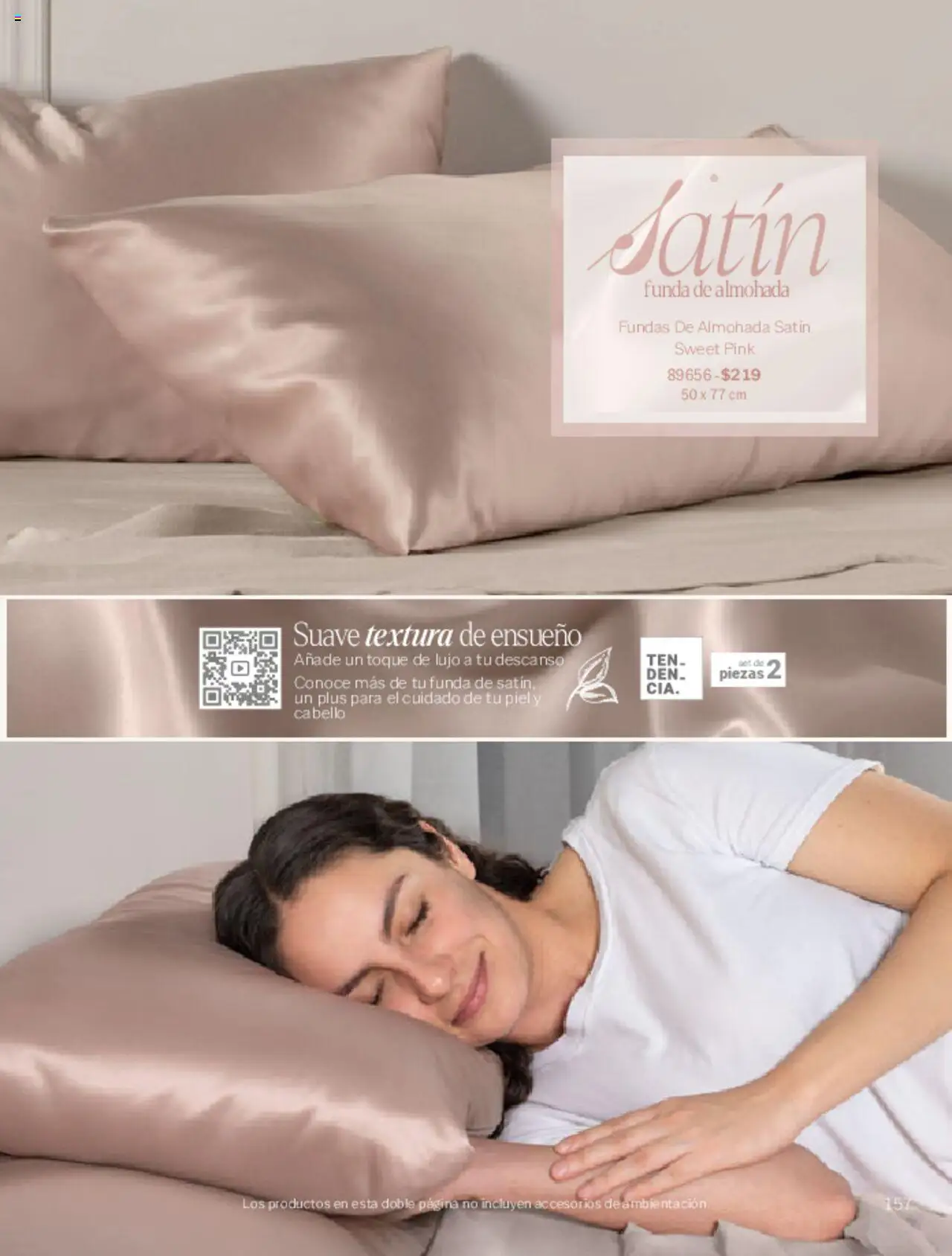 Nuevas ofertas de Vianney válidas en toda la República Mexicana desde el 07.03.2025. ¡Encuentra las mejores ofertas en Vianney catálogo Primavera! | Página: 159 | Productos: Funda, Funda de almohada, Almohada
