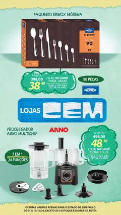 Lojas Cem - Ofertas atuais - Pré-Visualização do folheto da loja Lojas Cem, válido de 01/10/2026 | Página: 75